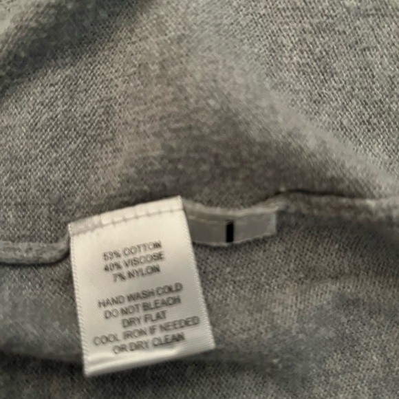 LOFT Long Open Front Cardigan - Picture 3 of 3